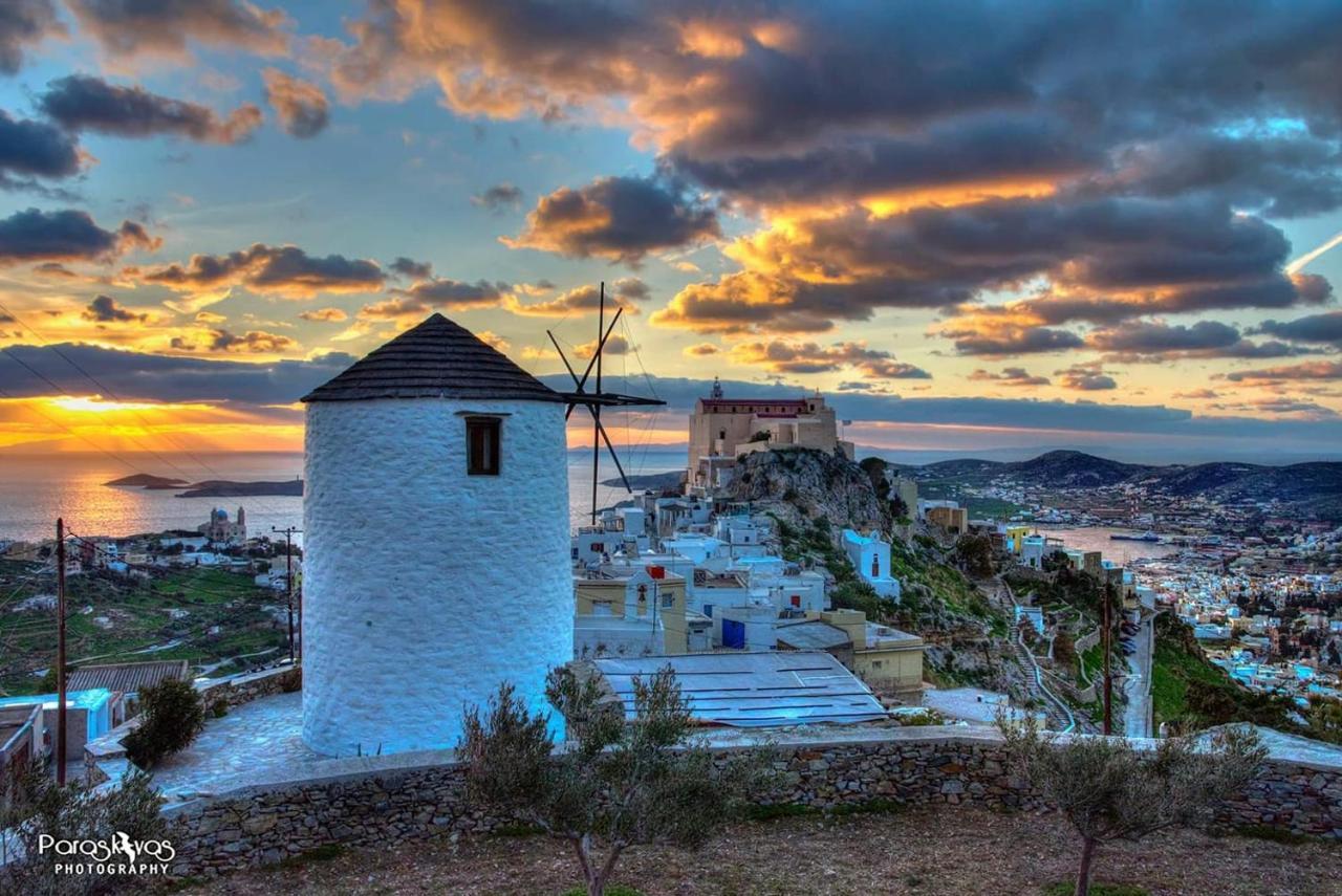 Anemomylos-Windmill Ermoupoli Dış mekan fotoğraf